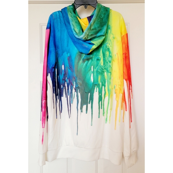 Paint Drip Hoodie - Picture 4 of 5